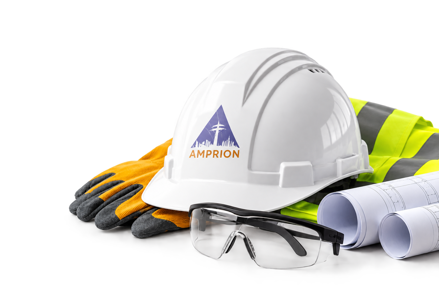 Amprion Certified Safety Helmets