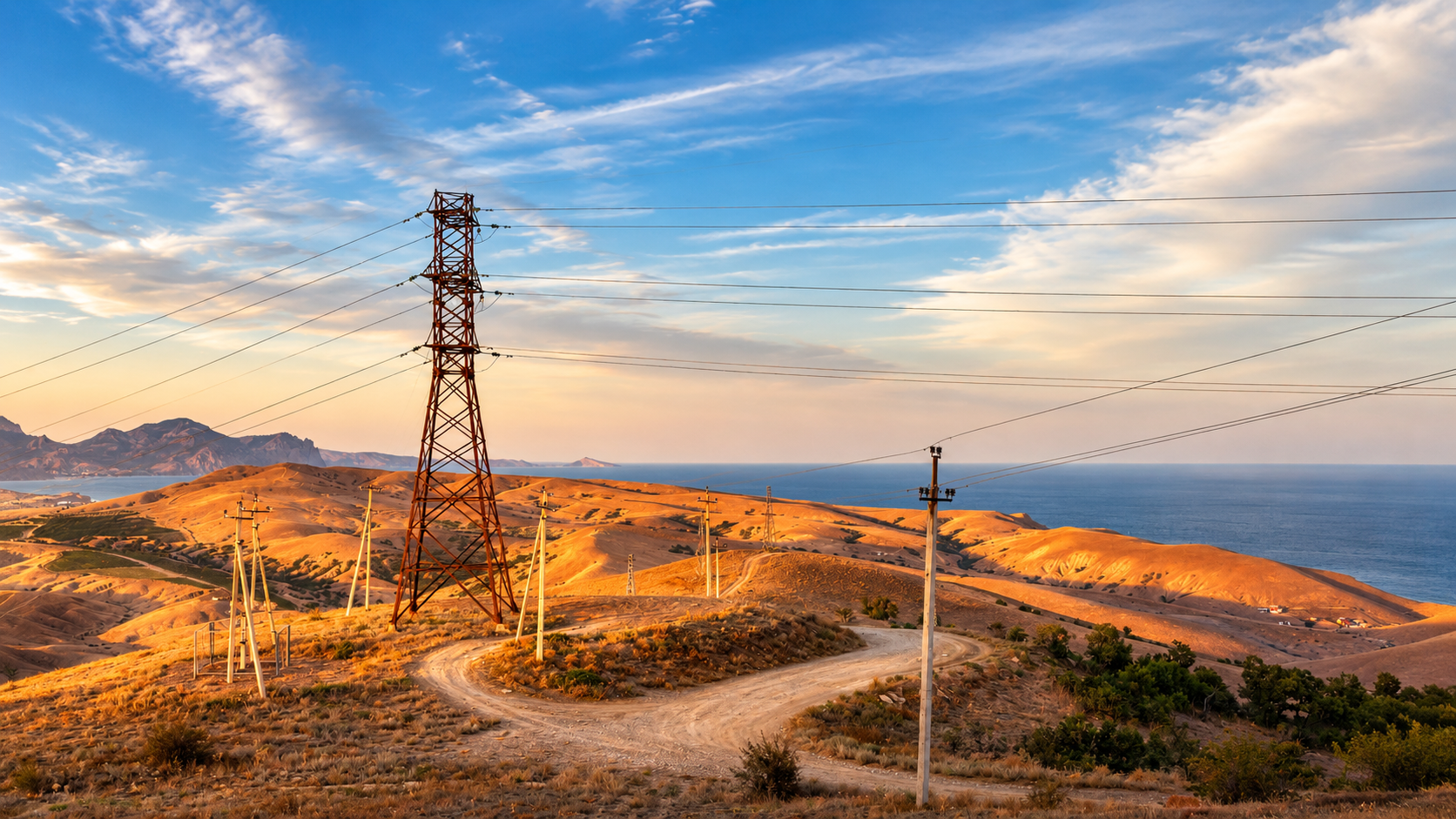 Electrical Power Line Towers